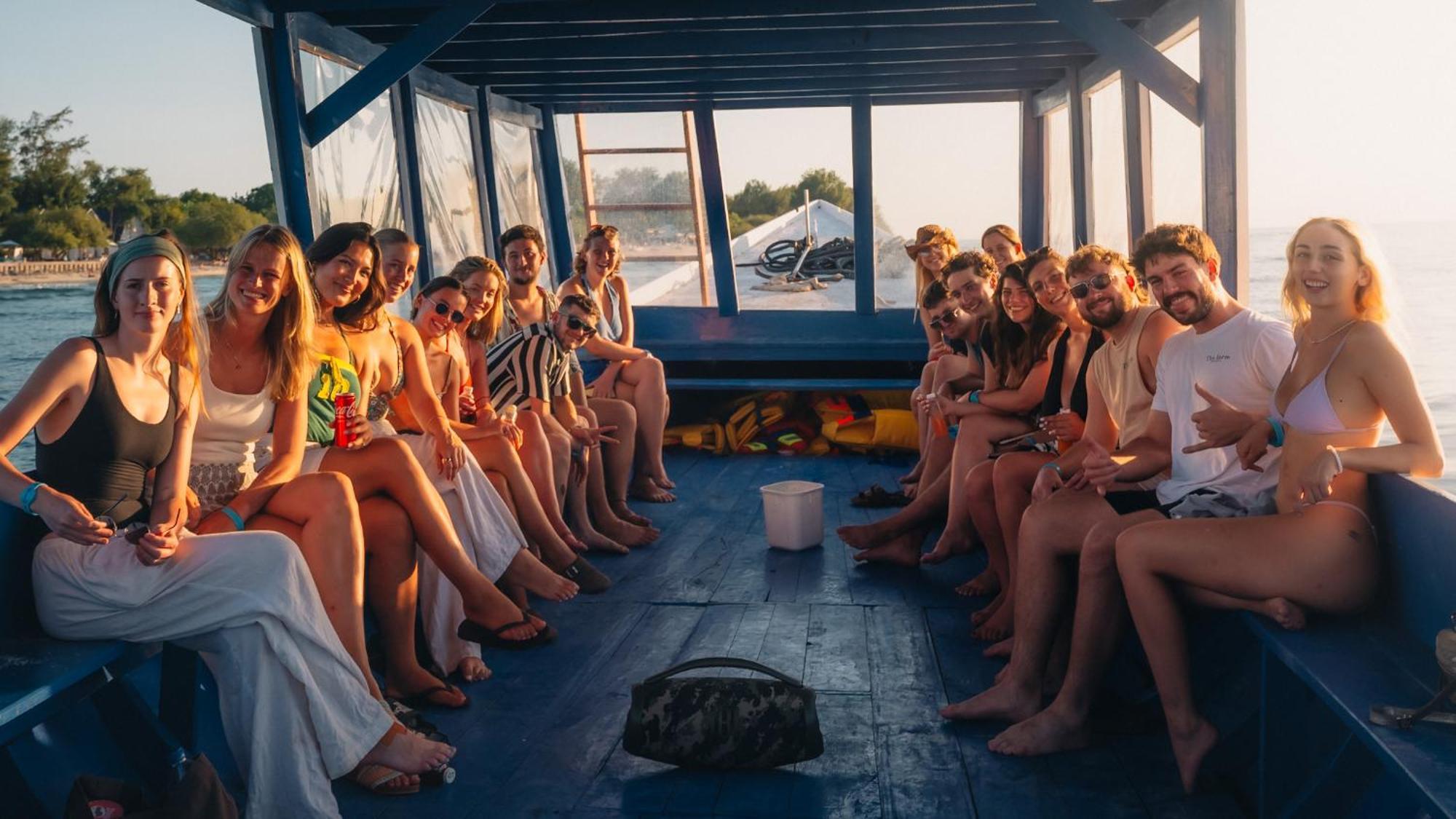 Atlas Gili Party Hostel Gili Trawangan Exteriér fotografie