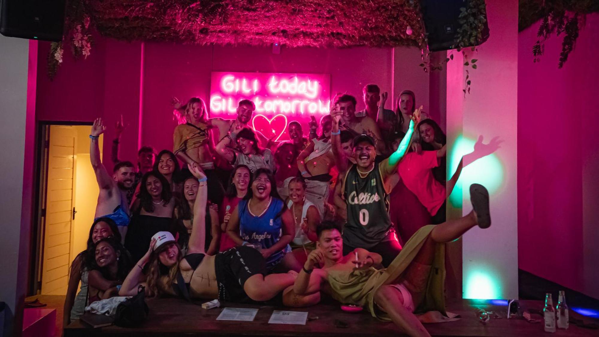 Atlas Gili Party Hostel Gili Trawangan Exteriér fotografie