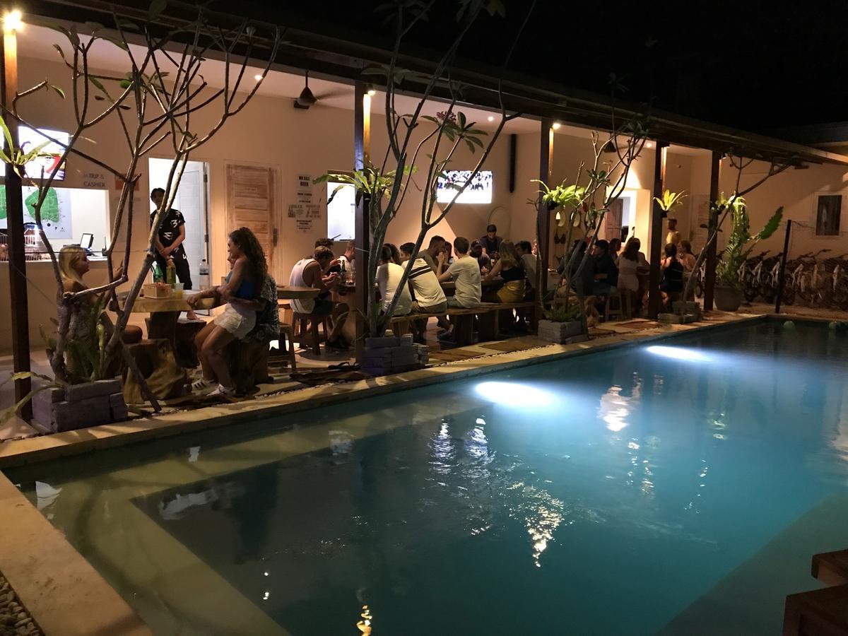 Atlas Gili Party Hostel Gili Trawangan Exteriér fotografie